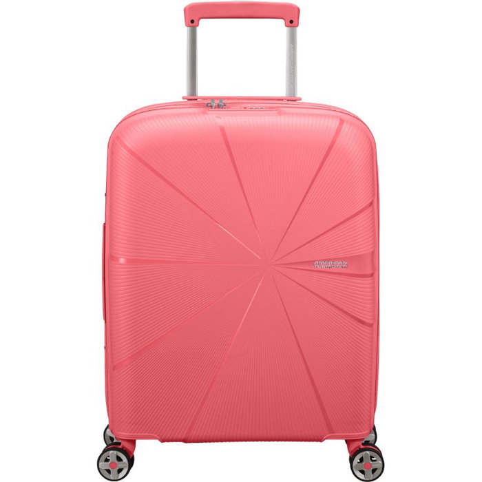 American Tourister Starvibe Spinner Maleta de Cabina Expandible Coral